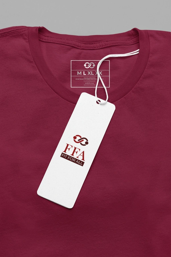 Fitforall® Mariijauna Printed Black Oversized T-Shirt For Unisex - Maroon, M-40