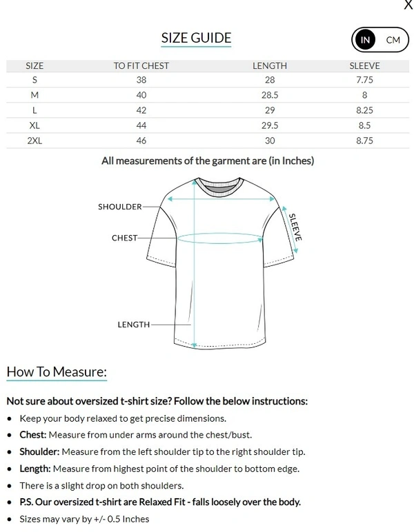Jupiter Oversized T-Shirt For Unisex