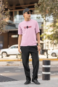 Fitforall® Elephant Oversized T Shirt For Men - XXL-46, Pink