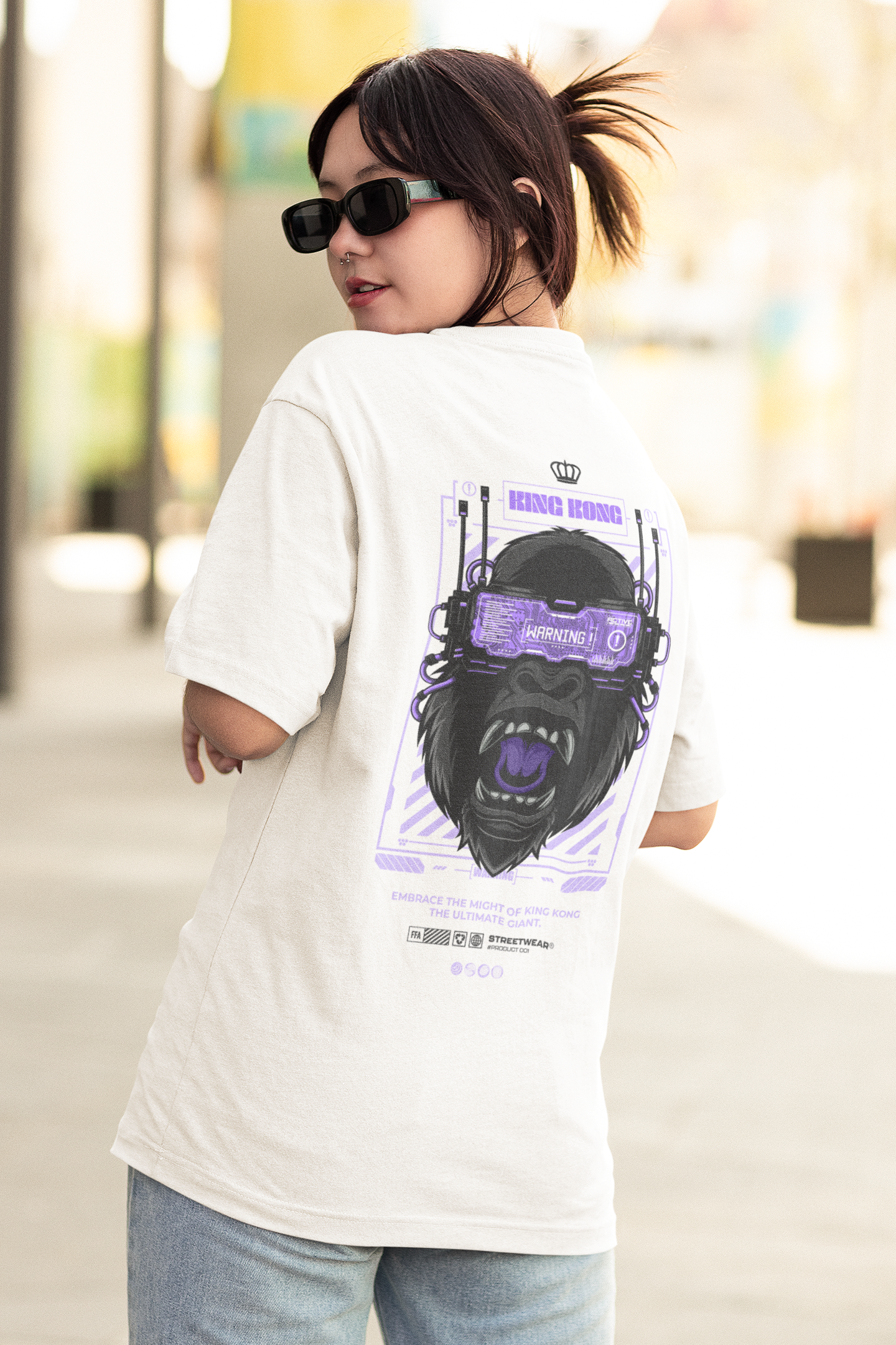 KingKong Oversized T Shirt For Unisex With 3 Color