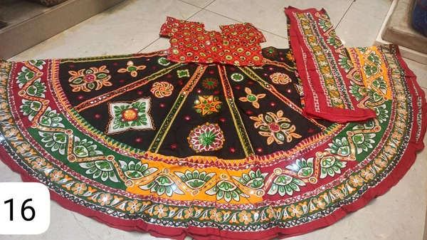 Black Navratri Lehenga/ Chaniya Choli 