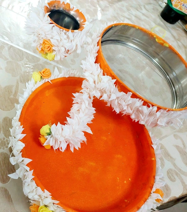 Karwachauth Thali Set Without  Thali  Cover 