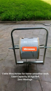 Mirowawa  Cable Wire Holder For Invisible Grill Cable Wire Rope - Gray