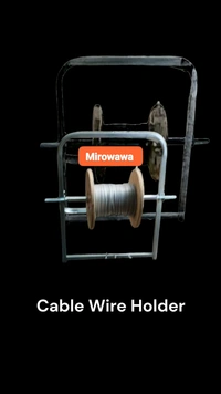 Mirowawa  Cable Wire Holder For Invisible Grill Cable Wire Rope - Gray