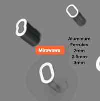 Mirowawa  Ferrules For Crimping Cable For Invisible Grille - 4mm, Silver