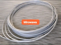 Mirowawa  Cable Mirowawa SS304 (7×7) Nylon Coated 2.5mm For Invisible Grill  - 2.5mm, Silver