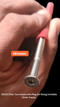 Mirowawa  Fastener SS304 Star Torxhead Plus Plug - 6×60, Silver