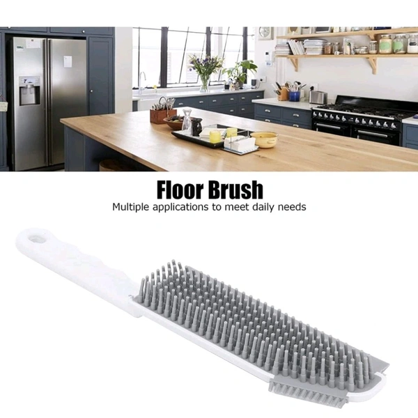 Neo Clean Multifunctional 3-in-1 Silicone Cleaning Brush for Kitchen, Bathroom, Floors, Windows, Crevices, and Car Mirrors