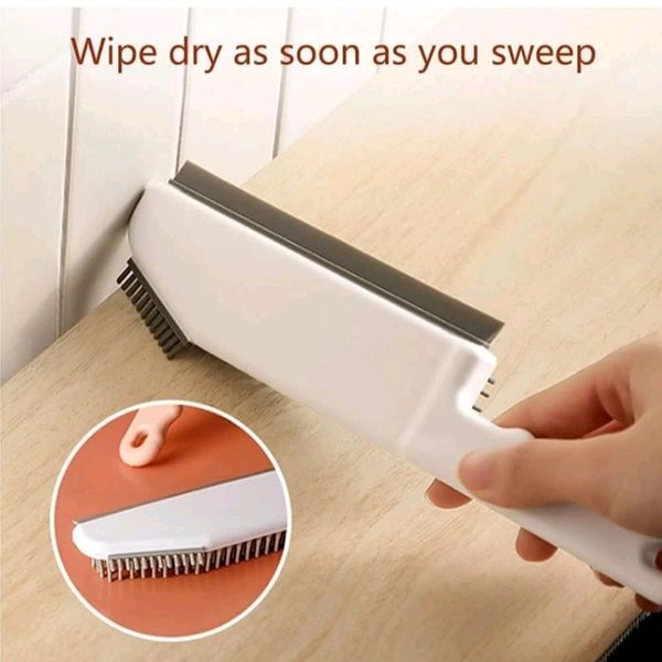 Neo Clean Multifunctional 3-in-1 Silicone Cleaning Brush for Kitchen, Bathroom, Floors, Windows, Crevices, and Car Mirrors