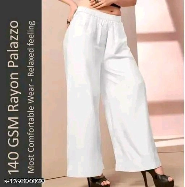 SRP Stylish Cutepie Women Western Palazzo  - White, XL