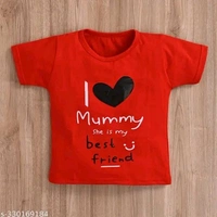 SRP  Boys/Girls My Mummy's Is Hero T-Shirt and Shorts Set - Thunderbird, 0-6 Months