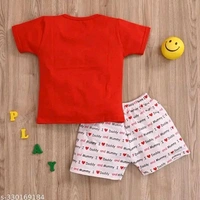 SRP  Boys/Girls My Mummy's Is Hero T-Shirt and Shorts Set - Thunderbird, 1-2 Years