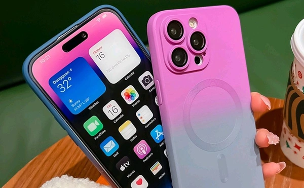 Clickc.in For iPhone 13 Pro Max LuxuryKase Gradient Pattern - M S
