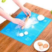 clickc.in Xacton Silicone Baking Mat Roti mat Silicone Chapati Atta Kneading Mat Non - Stick Fondant Rolling M - M S XL XXL, Blue