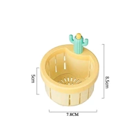 Inclickc Kitchen Sink Drain Strainer, Push Automatic Dump Basket Kitchen Garbage Collect Strainer, Multifunctional Household Sink Anti-Clog Drain Basket Strainer Kitchen (Multicolor) (2pcs)