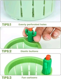 Inclickc Kitchen Sink Drain Strainer, Push Automatic Dump Basket Kitchen Garbage Collect Strainer, Multifunctional Household Sink Anti-Clog Drain Basket Strainer Kitchen (Multicolor) (2pcs)