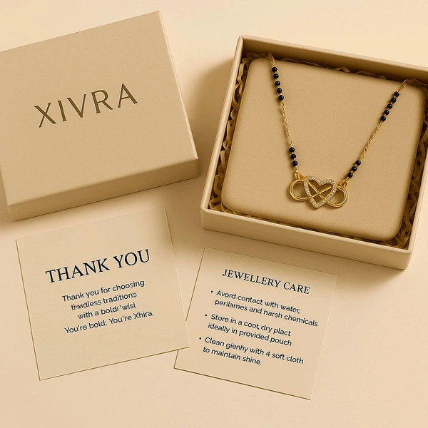 Xivra  Infinity Designer Mangalsutra