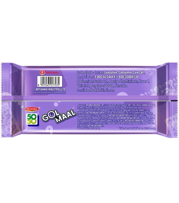 BRITANNIA 50 50 GOL MAAL (200g) MRP 30/-