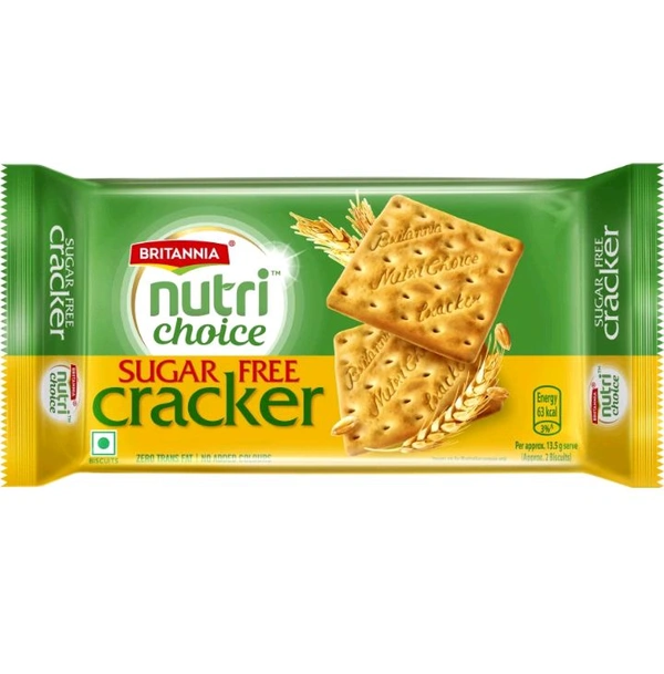 BRITANNIA Nutri Choice SUGAR FREE CRACKER (200g) MRP 45/-