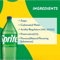 (SOFT DRINK) (SPRITE) (FLAVOURED) (PET BOTTLE) (2L)MRP 99/-