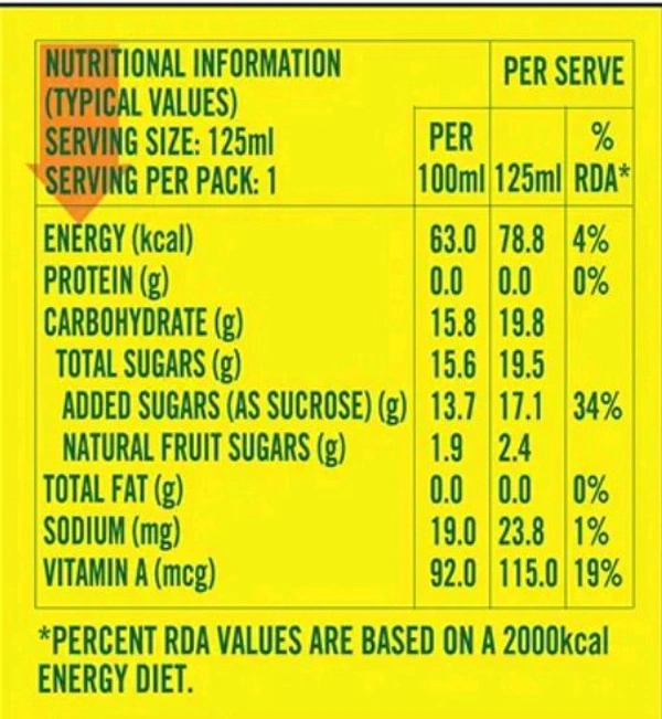 Frooti (125ml) Par Ps MRP 10/-