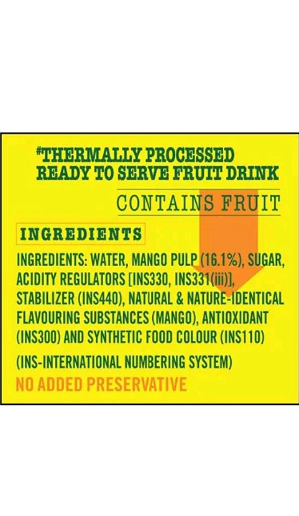 Frooti (125ml) Par Ps MRP 10/-
