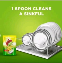 Vim Lemon🍋🍋 Liquid Dishwash Gel (pouch) 120 ml (MRP 20/-
