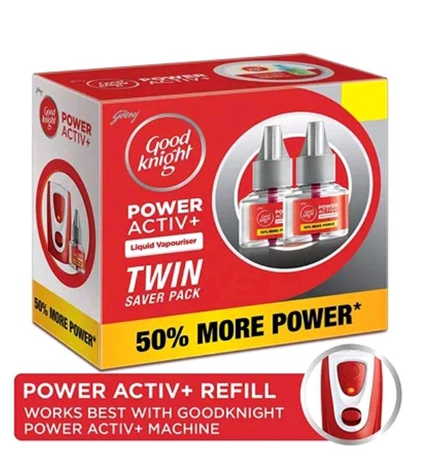 Good Knight Active Cartridge Twin Pack( 45ml×2) 90ml) MRP 150/-