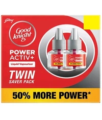 Good Knight Active Cartridge Twin Pack( 45ml×2) 90ml) MRP 150/-