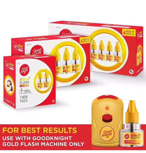 Good Knight Good Flash Twin Pack( 45ml×2) 90ml) MRP 155/-