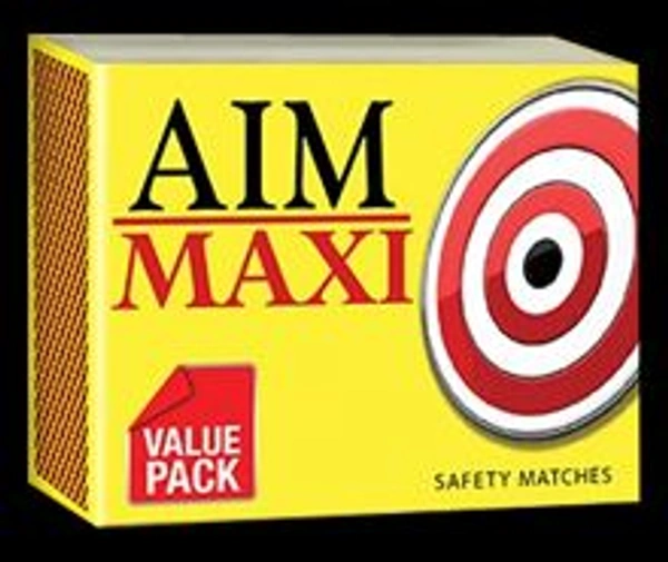দেশলাই  AIM MAXI (SAT OFF 5 PS) MRP 10/-