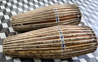 Musifyo Assamese treditional Instruments Wooden Khul - 24 inc, Porsche, 1