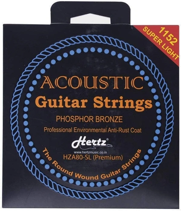 HERTZ Acoustics Guitar Strings Phosphor bronze,HETZ string - fiting, Golden Grass