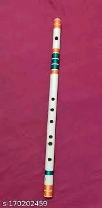 Ajay Flute D# Casical Flute  - White, 1, 17