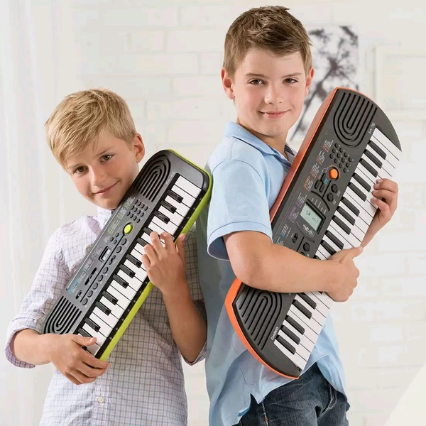 Casio 47 Electronic Keyboard  - Black, 1