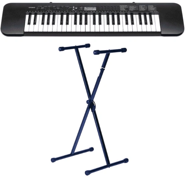  Basic Band Set, Casio CTK-240-add Stand, Drum Set And Guitar.  - 1set, Free
