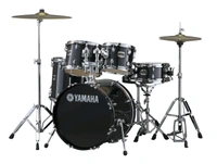 Yamaha Drums Sat, Black Colour.  - Black