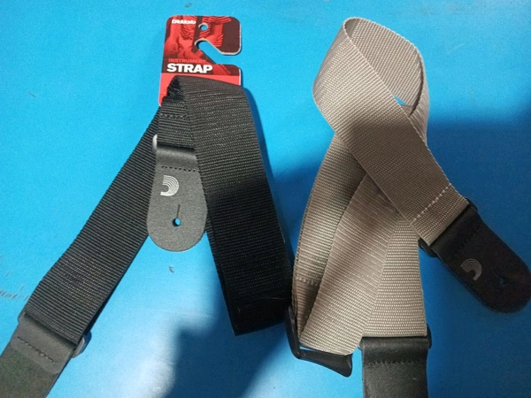DAdario Guitar Strap, Acoustic, Electric, Bass Guitar 1 Strap - Black
