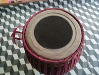 BSMI Soil Material Instruments. Assamese Kirtana Khol 25 Inch - Guardsman Red, 50