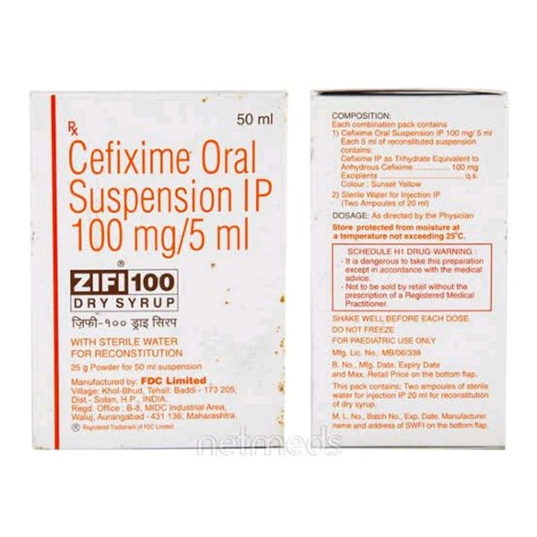 ZIFI 100 Dry syrup