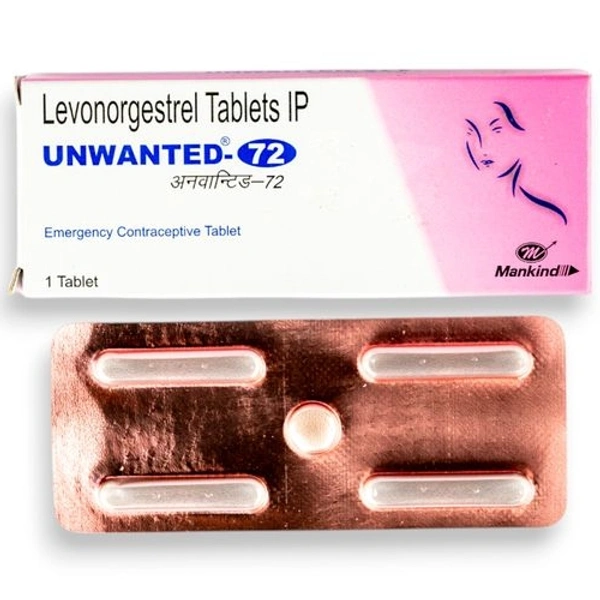 Mankind Unwanted-72 (Levonorgestrel Emergency Contraceptive Tablet)