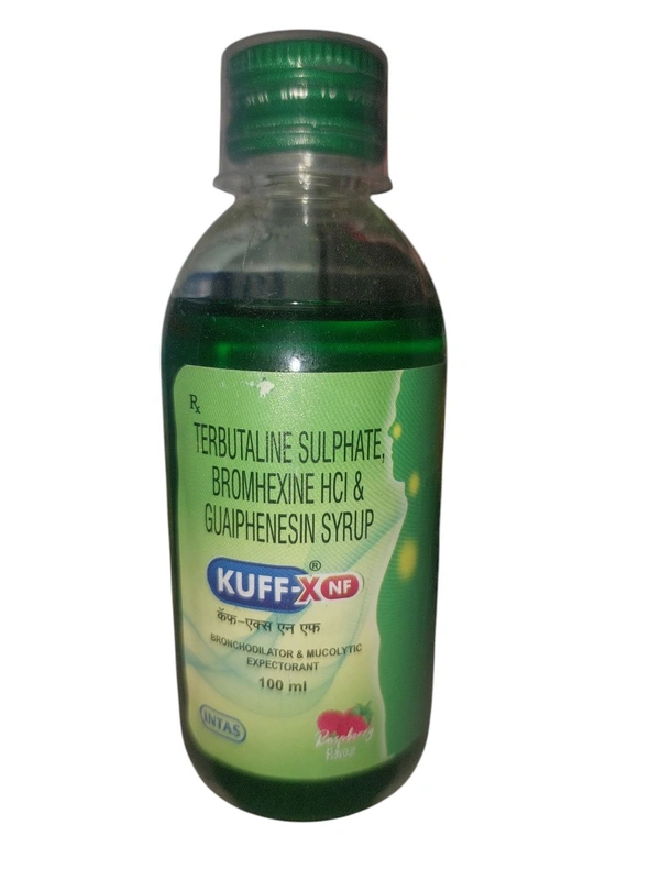 Terbutaline Sulphate,Bromhexine Hcl & Guaiphenesin Syrup 100ml