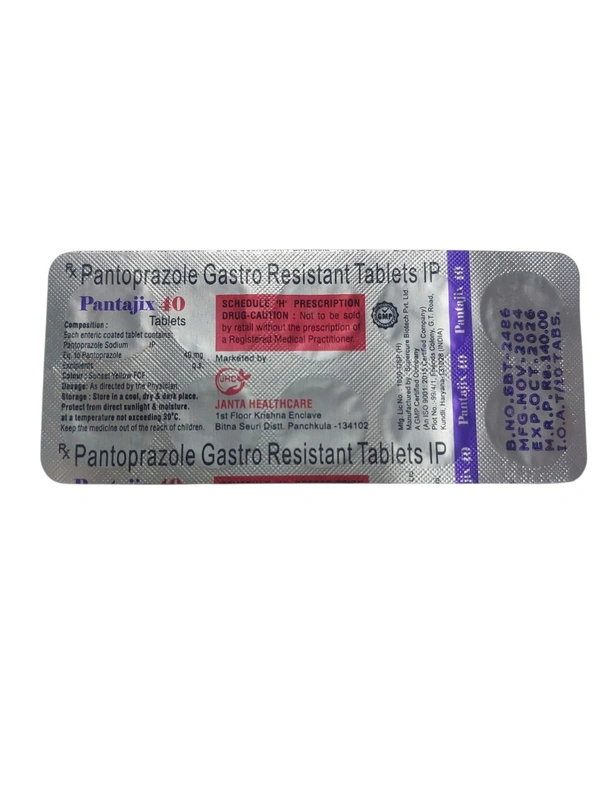 Pantaparazole Gastro Resistant Tablets (1 Strip)
