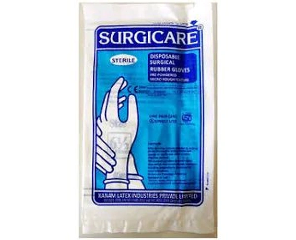 Surgical Gloves 6.5 No (pack Of 2 Pairs)