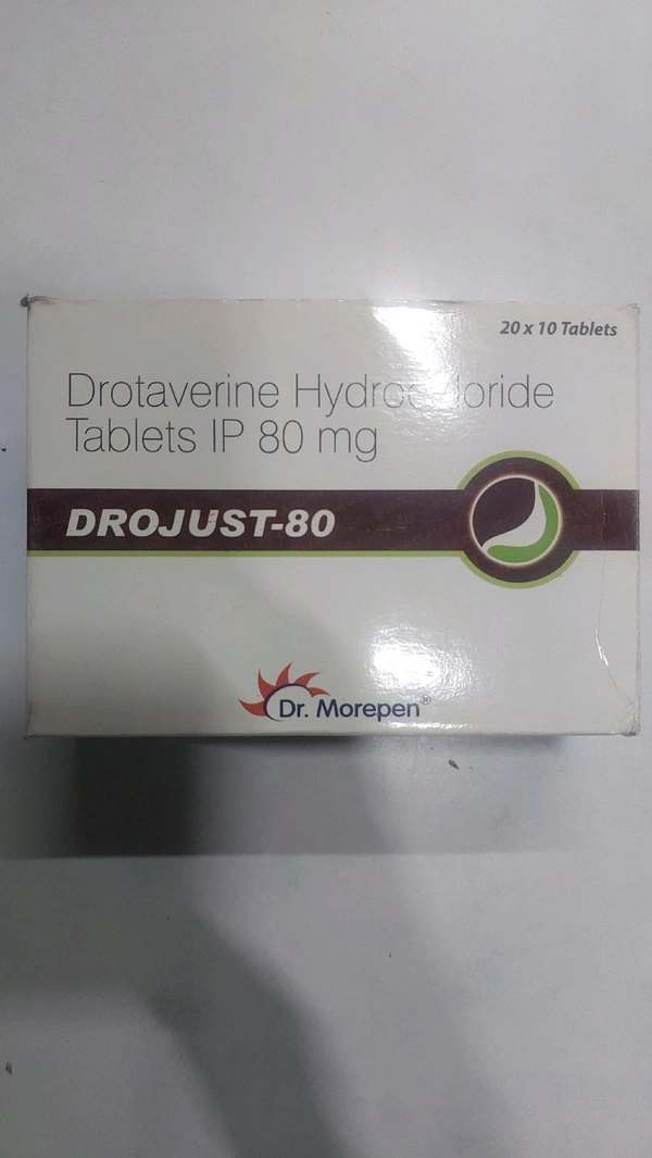 Drotaverine DS 80mg Tablets (1strip)