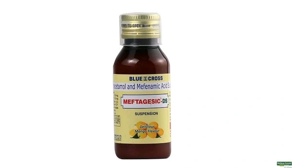 Meftagesic-DS Suspension Mango Flavour 60ml (Paracetamol & Mefanamic Acid Suspension)