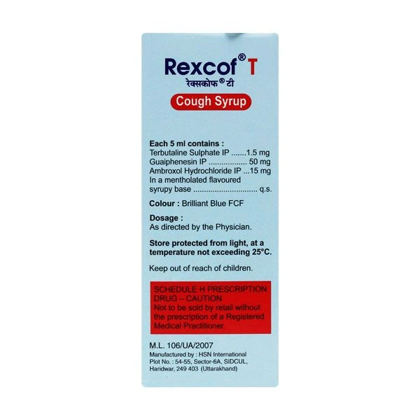 Rexof T Cough Syrup