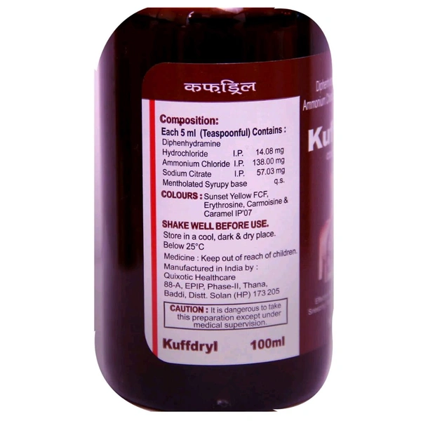 Intas Kuffdryl Syrup 