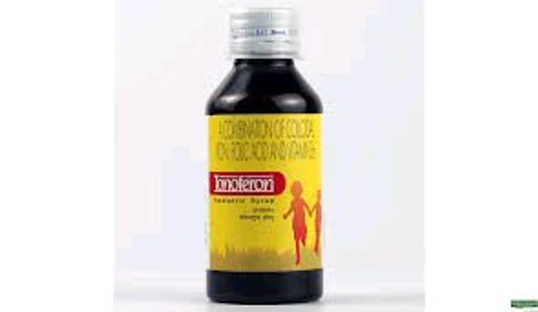 Tonoferon Pediatric Syrup (Contains
Iron (80mg)+ Folic Acid (200mg)+ Vitamin B12 (2mcg)