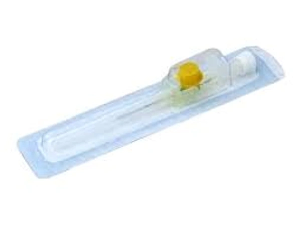 Cannula Yellow (Size-24G)(Flow-20ml/min)